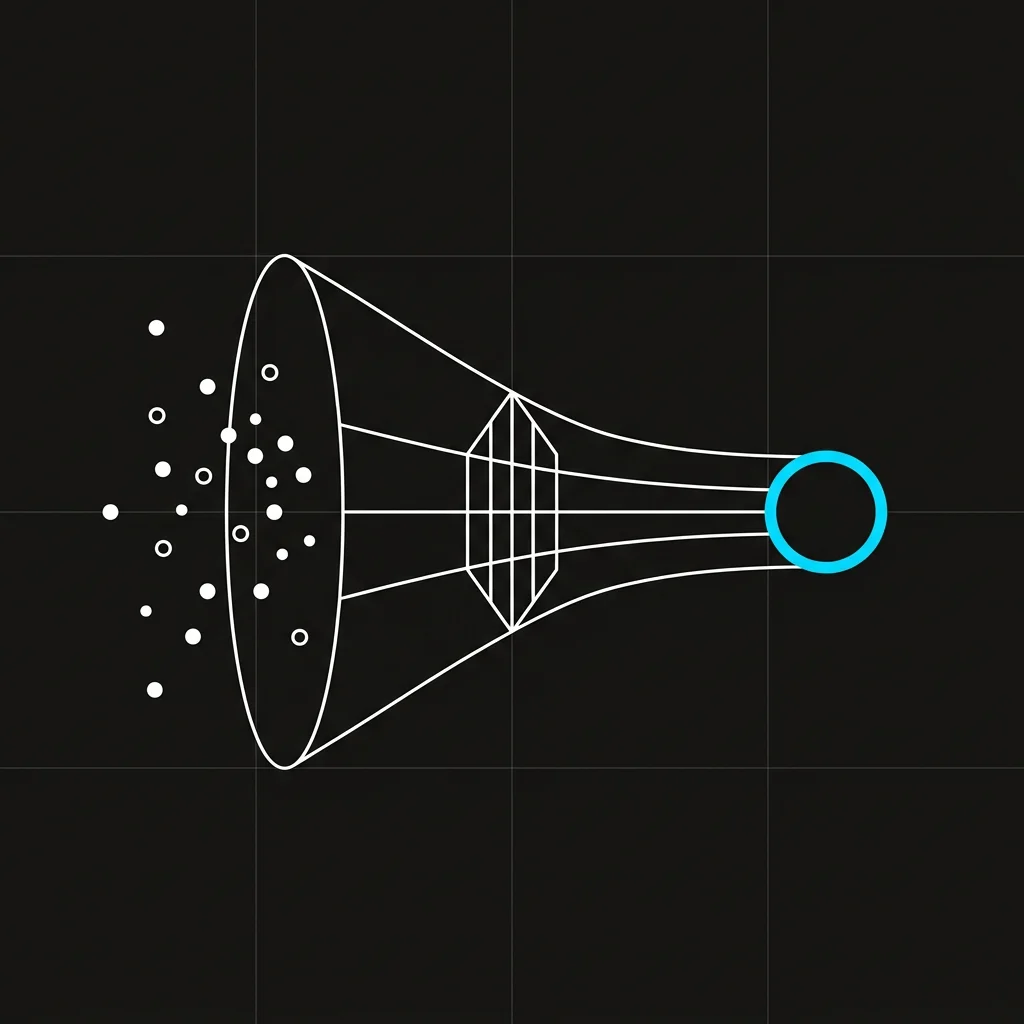Funnel convergence diagram